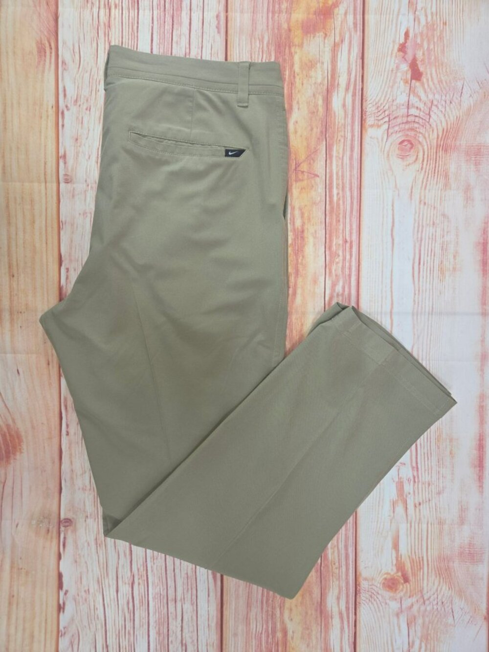 Nike Golf Dri-Fit Mens Standard Fit Khaki Pants Size 34x30
